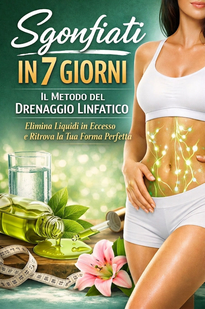 Metodo del Drenaggio Linfatico Per Sgonfiarti in 7 Giorni