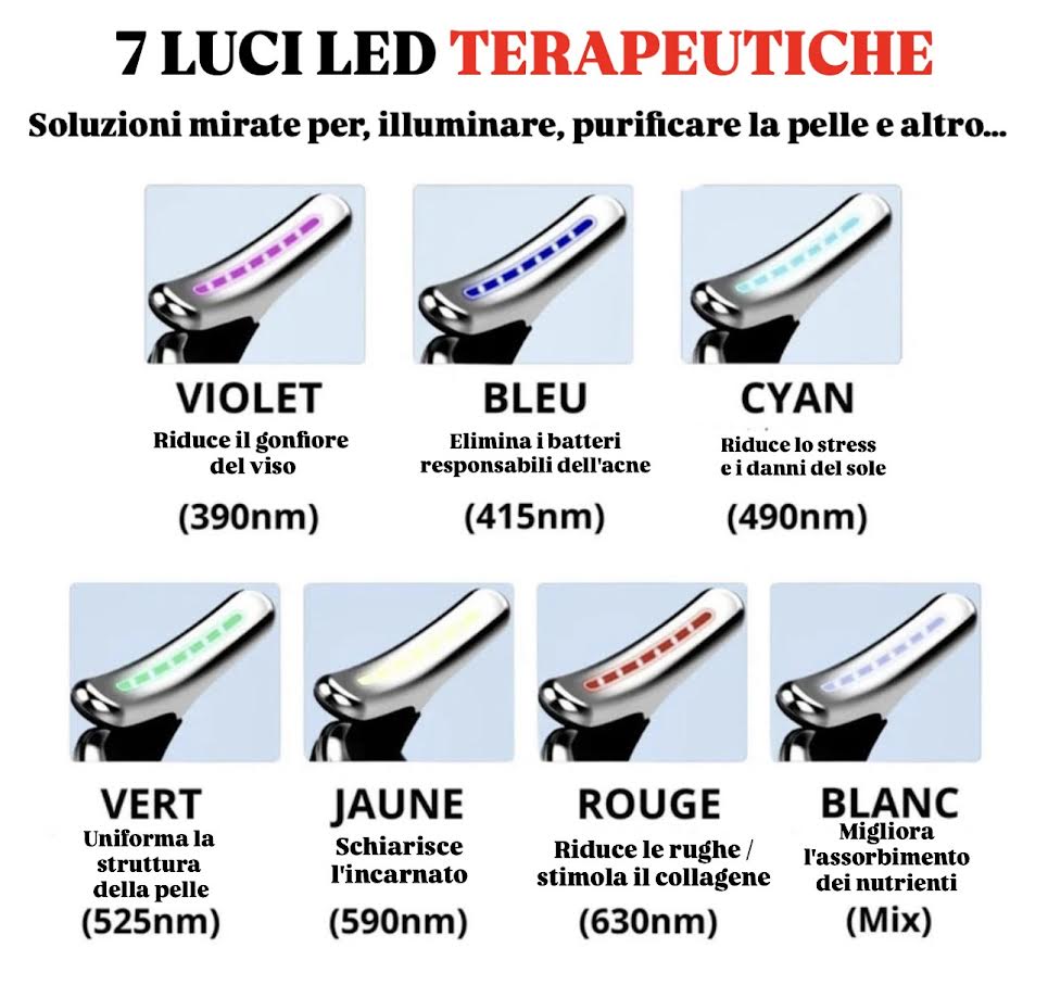 Massaggiatore Viso Ad Infrarossi