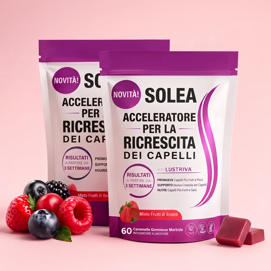 Solea™ - Caramelle Gommose Per Capelli Più Forti
